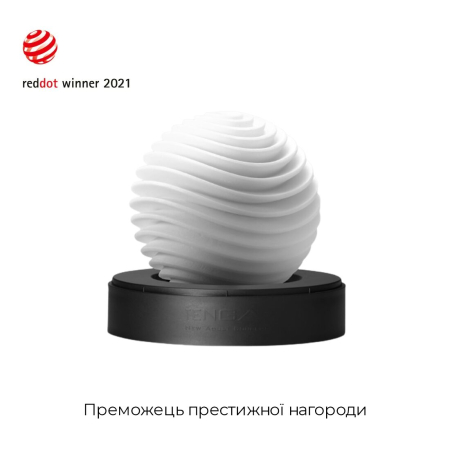 Мастурбатор Tenga Geo Aqua, новий матеріал, ніжні хвилі, новий ступінь розвитку Tenga Egg - фото №3