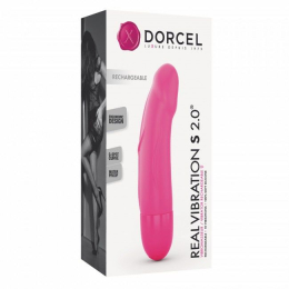 Вібратор Dorcel Real Vibration S Magenta 2.0, діаметр 3,7см, перезаряджається, для точки G - - фото №4