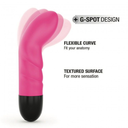 Вібратор Dorcel Expert G 2.0 Magenta для точки G, що перезаряджається №5