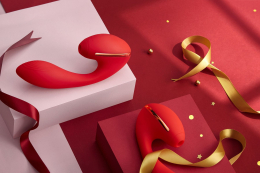 Вакуумний вібратор KISTOY Tina з підігрівом, вагінально-кліторальний, діаметр 3,5см - - фото №6