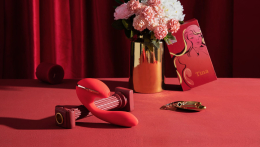 Вакуумний вібратор KISTOY Tina з підігрівом, вагінально-кліторальний, діаметр 3,5см - - фото №9