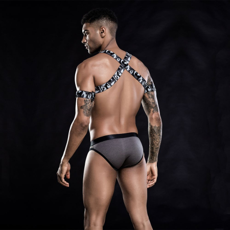 Чоловічий еротичний костюм з портупеєю "Дикий Джеймс" One Size №2