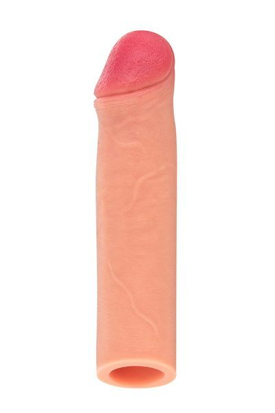 Насадка на член Real Body — Real Extender BEAST з відкритою головкою - фото