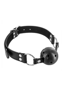 Повітропроникний кляп Fetish Tentation Rigid Gag Ball - фото