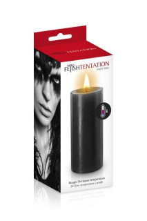 БДСМ-свічка низькотемпературна Fetish Tentation SM Low Temperature Candle Black - - фото №2