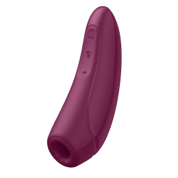 Вакуумний кліторальний стимулятор Satisfyer Curvy 1+ Rose Red з керуванням через інтернет - - фото №5