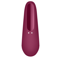 Вакуумний кліторальний стимулятор Satisfyer Curvy 1+ Rose Red з керуванням через інтернет - - фото №3
