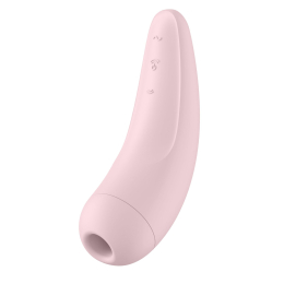 Вакуумний кліторальний стимулятор Satisfyer Curvy 2+ Pink з керуванням через інтернет - - фото №5