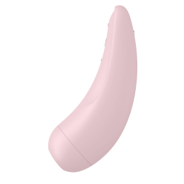 Вакуумний кліторальний стимулятор Satisfyer Curvy 2+ Pink з керуванням через інтернет - - фото №6