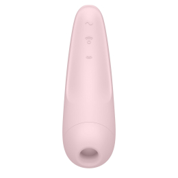 Вакуумний кліторальний стимулятор Satisfyer Curvy 2+ Pink з керуванням через інтернет - - фото №4