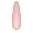 Вакуумний кліторальний стимулятор Satisfyer Curvy 2+ Pink з керуванням через інтернет - фото №3