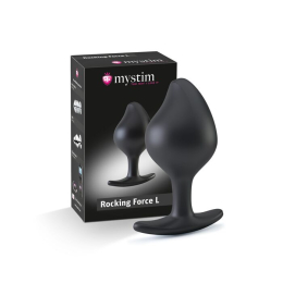 Силіконова анальна пробка Mystim Rocking Force L для електростимулятора, діаметр 4,7 см - - фото №6