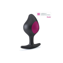 Силіконова анальна пробка Mystim Rocking Force L для електростимулятора, діаметр 4,7 см - - фото №2