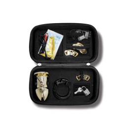 Клітка для члена з електростимуляцією Mystim Pubic Enemy No 1 - Gold Edition - - фото №9