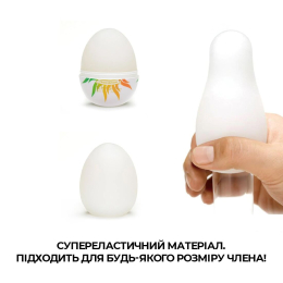 Мастурбатор-яйце Tenga Egg Shiny Pride Edition - - фото №4