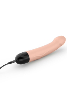 Вібратор Dorcel Real Vibration M Flesh 2.0, діаметр 3,7см, перезаряджається, для точки G - - фото №2