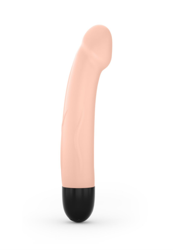 Вібратор Dorcel Real Vibration M Flesh 2.0, діаметр 3,7см, перезаряджається, для точки G 