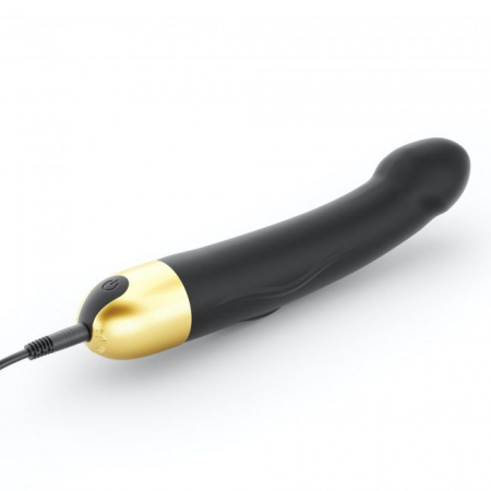 Вібратор Dorcel Real Vibration M Gold 2.0, діаметр 3,7см, перезаряджається, для точки G №2