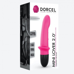 Вібратор Dorcel Mini Lover Magenta 2.0 перезаряджуваний, для точки G і масажу простати - - фото №4