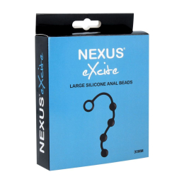 Анальні кульки Nexus Excite Large Anal Beads, силікон, макс. діаметр 3 см - - фото №4