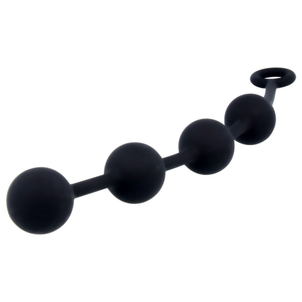 Анальні кульки Nexus Excite Large Anal Beads, силікон, макс. діаметр 3 см 
