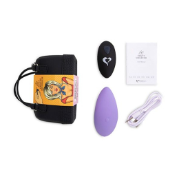 Вібратор в трусики FeelzToys Panty Vibrator Purple з пультом ДК, 6 режимів роботи, сумочка-чохол - - фото №6
