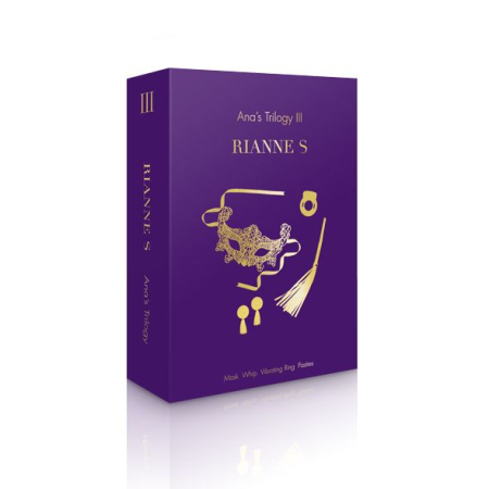 Романтичний подарунковий набір RIANNE S Ana's Trilogy Set III: ерекційне кільце, ажурна маска - фото №2