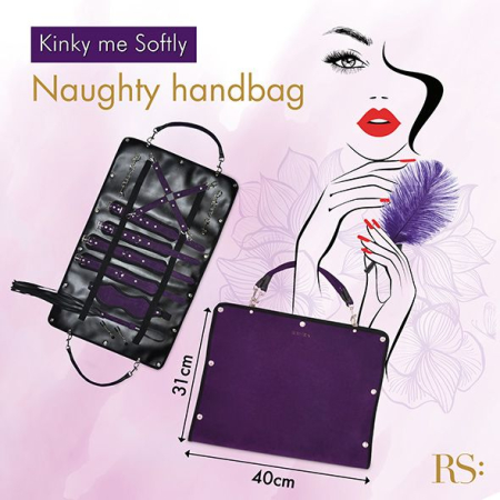Подарунковий набір для BDSM RIANNE S — Kinky Me Softly Purple: 8 предметів для задоволення №3