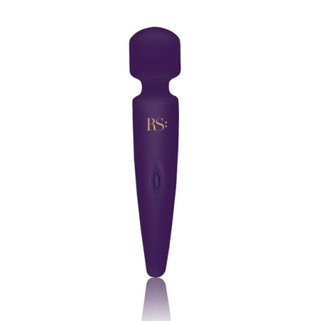 Вібромасажер Rianne S: Bella Mini Wand Purple, 10 режимів, медичний силікон, подарункове паковання - фото №7