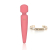 Вібромасажер Rianne S: Bella Mini Wand Coral, 10 режимів роботи, медичний силікон, подарункове паков - фото