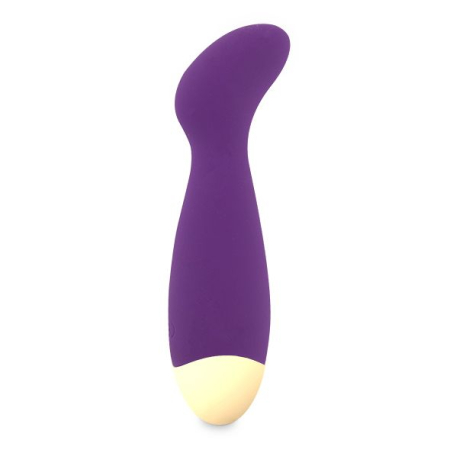 Вібратор для точки G Rianne S: Boa Mini Purple, 10 режимів роботи, медичний силікон, косметичка-чохо №2