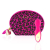 Мінівібромасажер Rianne S: Lovely Leopard Pink, 10 режимів роботи, косметичка-чохол, мед.силікон - фото