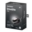Смарт-вібратор для пар Satisfyer Double Joy Black із широким кліторальним стимулятором - фото №7