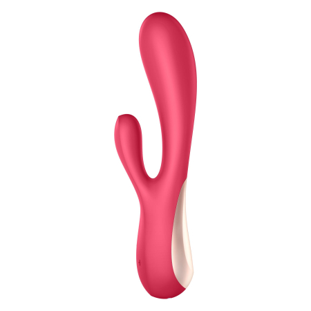 Смарт вібратор-кролик Satisfyer Mono Flex Red, 2 мотори, керування через інтернет №3