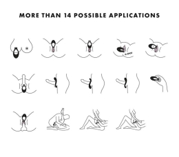 Вібратор для пар Satisfyer Endless Joy Black, 3 незалежні мотори, багатофункціональний - №5