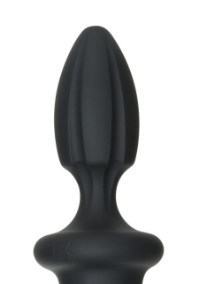 Анальний плаг з ділдо Doc Johnson Kink - Dual Density SECONDSKYN Fuck Plug - Black - - фото №2