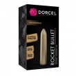 Перезаряджувана віброкуля Dorcel Rocket Bullet Gold - фото №3