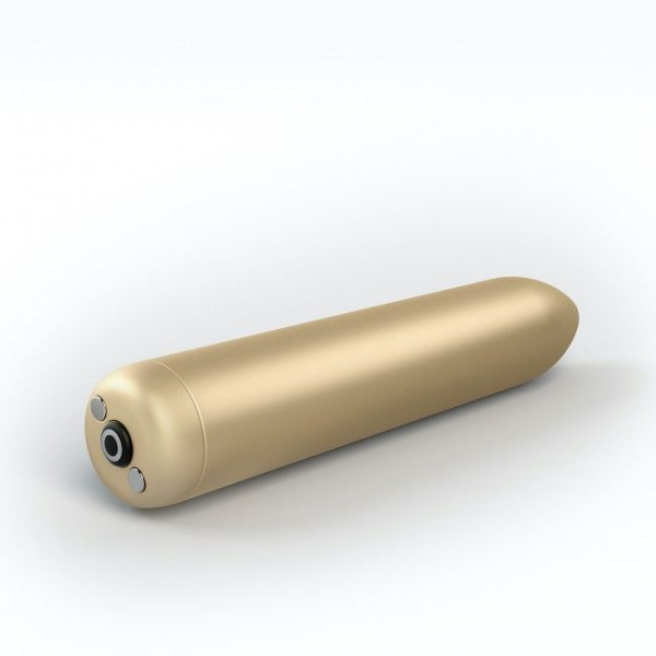 Перезаряджувана віброкуля Dorcel Rocket Bullet Gold - фото