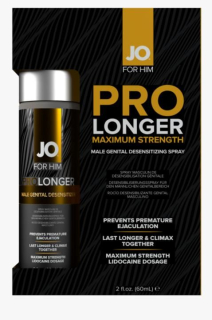 Пролонгувальний спрей JO Prolonger Spray with Lidocaine (60 мл), не містить мінеральних масел - фото
