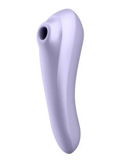 Смарт-вібратор та вакуумний стимулятор 2в1 Satisfyer Dual Pleasure Mauve - - фото №4
