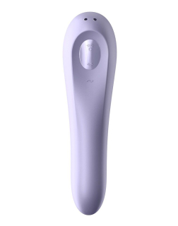 Смарт-вібратор та вакуумний стимулятор 2в1 Satisfyer Dual Pleasure Mauve - - фото №3