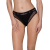 Трусики з прозорою вставкою Passion PS002 PANTIES XL, black - фото