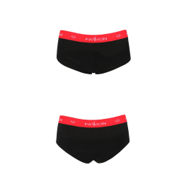 Трусики-шортики Passion PS003 PANTIES S, black - - фото №5