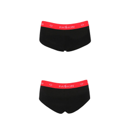 Трусики-шортики Passion PS003 PANTIES XL, black - - фото №5