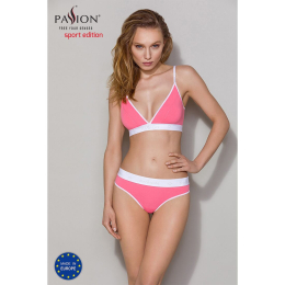 Спортивний топ з подвійними бретелями Passion PS007 TOP S, pink - - фото №3