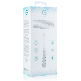 Скляний дилдо у вигляді намистин Gildo Glass Dildo No. 20 - - фото №6