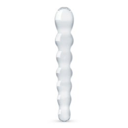 Скляний дилдо у вигляді намистин Gildo Glass Dildo No. 19 - фото