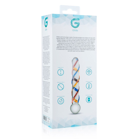 Скляний дилдо Gildo Glass Dildo No. 10 - фото №6