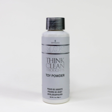 Пудра для догляду за іграшками Sensuva Think Clean Thoughts Toy Powder (56 г) 