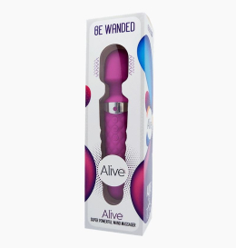 Мінівібромасажер Alive Be Wanded Purple - - фото №2